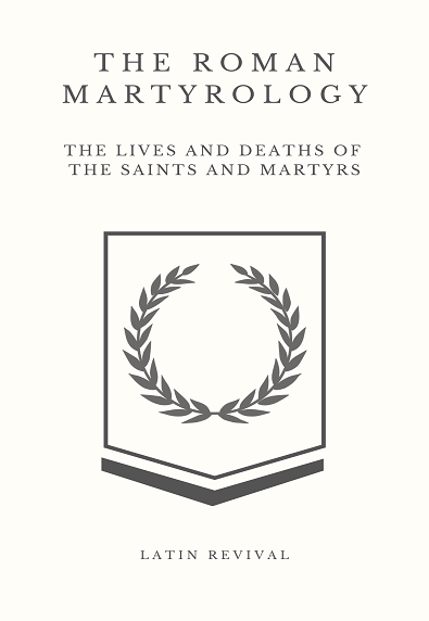 Catholic Books - The Roman Martyrology